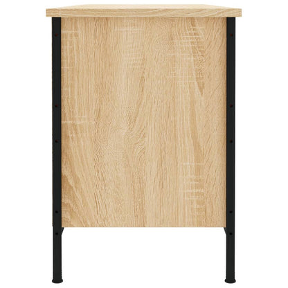 Shoe Cabinet Sonoma Oak 100x35x50 cm Engineered Wood