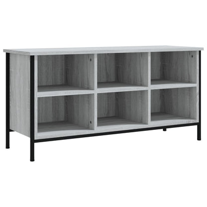 Shoe Cabinet Grey Sonoma 100x35x50 cm Engineered Wood