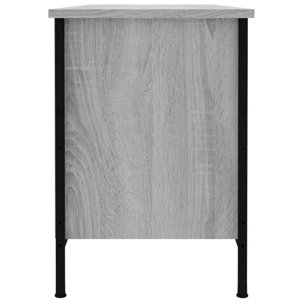 Shoe Cabinet Grey Sonoma 100x35x50 cm Engineered Wood