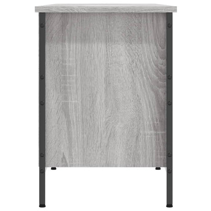 Shoe Cabinet Grey Sonoma 131x35x50 cm Engineered Wood