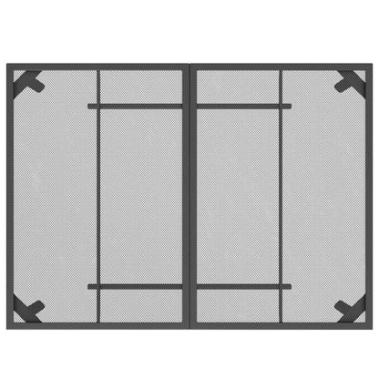 Garden Table Anthracite 110x80x72 cm Steel Mesh