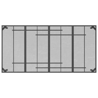 Garden Table Anthracite 200x100x72 cm Steel Mesh