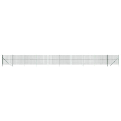 Wire Mesh Fence Green 2.2x25 m Galvanised Steel