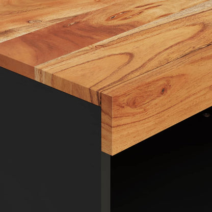 TV Cabinet 60x33x43.5 cm Solid Wood Acacia