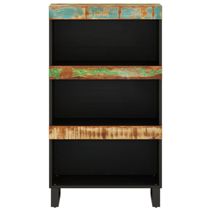 Side Cabinet 60x33x107 cm Solid Wood Reclaimed