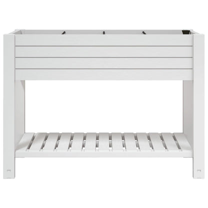 Garden Raised Bed White 110x45x79 cm Polypropylene