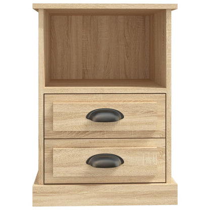 Bedside Cabinet Sonoma Oak 43x36x60 cm