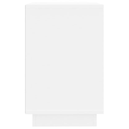 Sideboard White 102x35x55 cm Engineered Wood