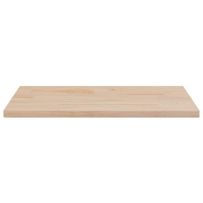 Table Top 80x40x2.5 cm Solid Wood Pine Rectangular