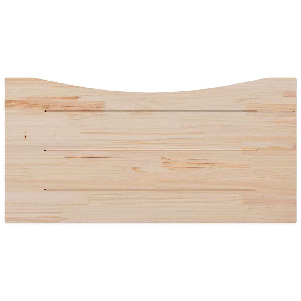 Desk Top 110x55x2.5 cm Solid Wood Pine