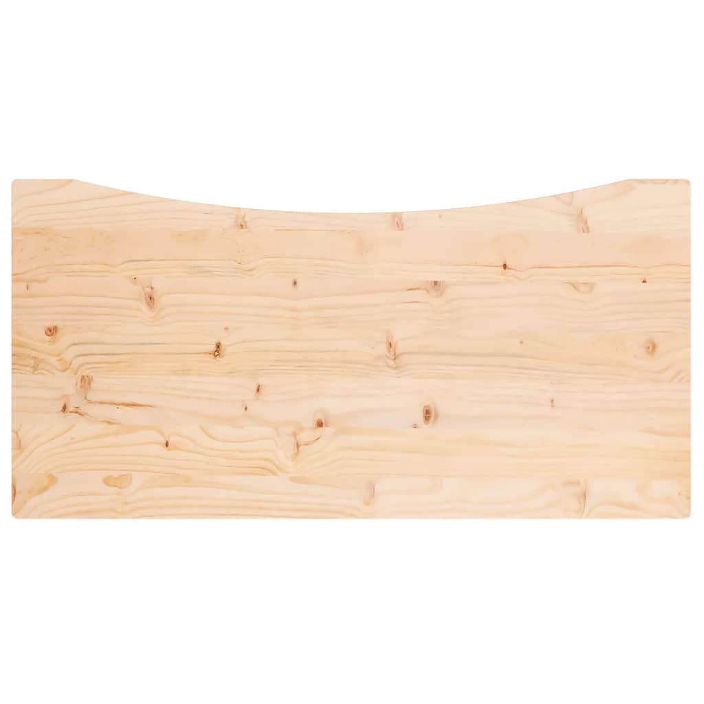 Desk Top 110x60x2.5 cm Solid Wood Pine