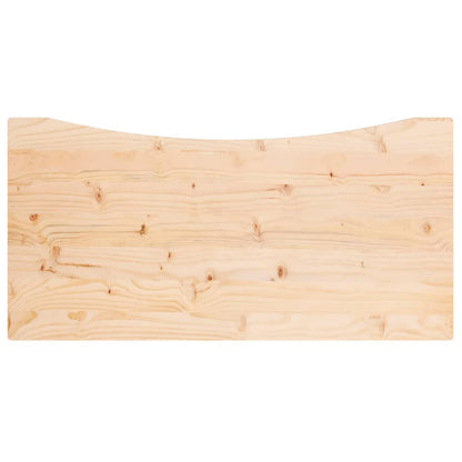 Desk Top 110x60x2.5 cm Solid Wood Pine