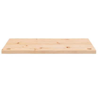 Desk Top 80x40x2.5 cm Solid Wood Pine
