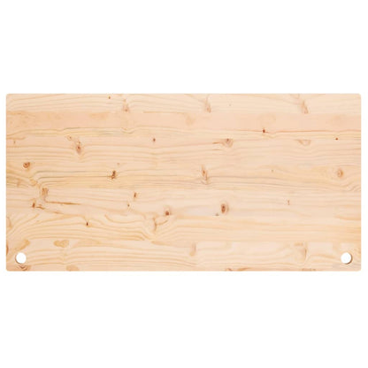 Desk Top 110x60x2.5 cm Solid Wood Pine