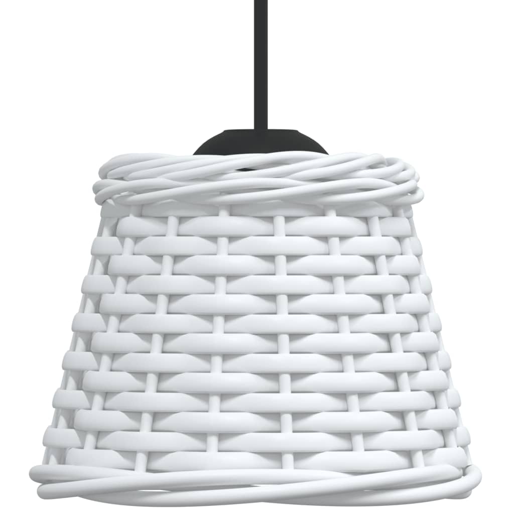 Ceiling Lamp Shade White Ø15x12 cm Wicker