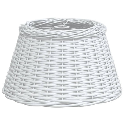 Ceiling Lamp Shade White Ø50x30 cm Wicker