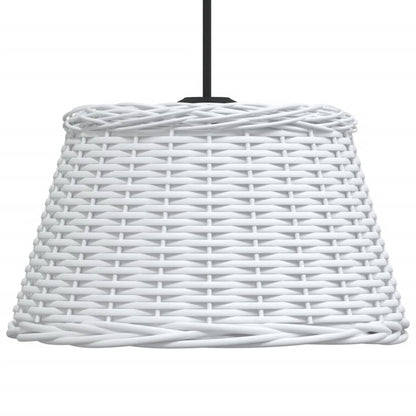 Ceiling Lamp Shade White Ø50x30 cm Wicker