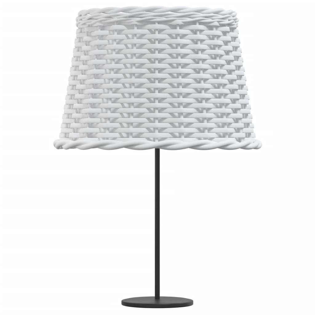 Lamp Shade White Ø40x26 cm Wicker