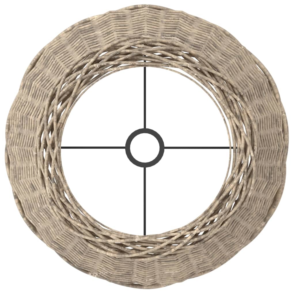 Lamp Shade Brown Ø50x30 cm Wicker