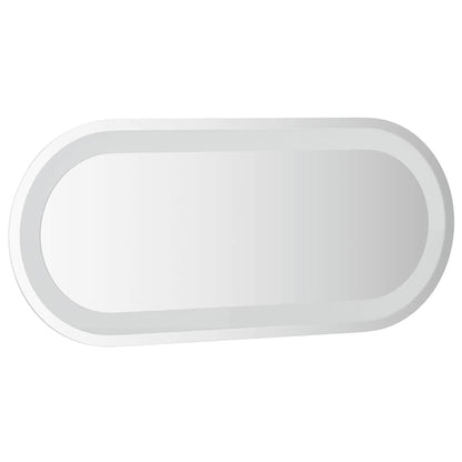 LED Bathroom Mirror 70x30 cm Oval