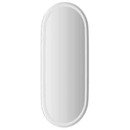 LED Bathroom Mirror 100x45 cm Oval