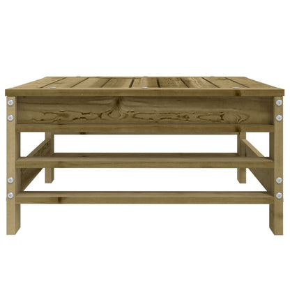 Garden Footstool Impregnated Wood Pine
