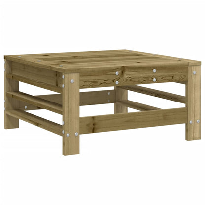 Garden Footstool Impregnated Wood Pine