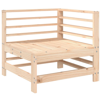 3 Piece Garden Lounge Set Solid Wood Pine
