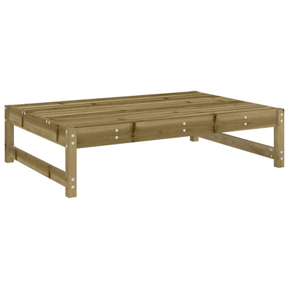 Garden Footstool 120x80 cm Impregnated Wood Pine