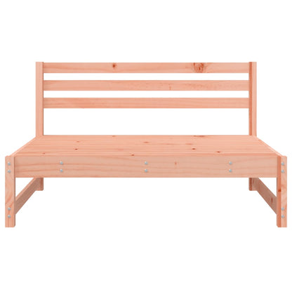 Garden Middle Sofas 2 pcs 120x80 cm Solid Wood Douglas