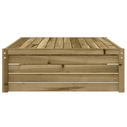 Garden Footstool 120x80 cm Impregnated Wood Pine