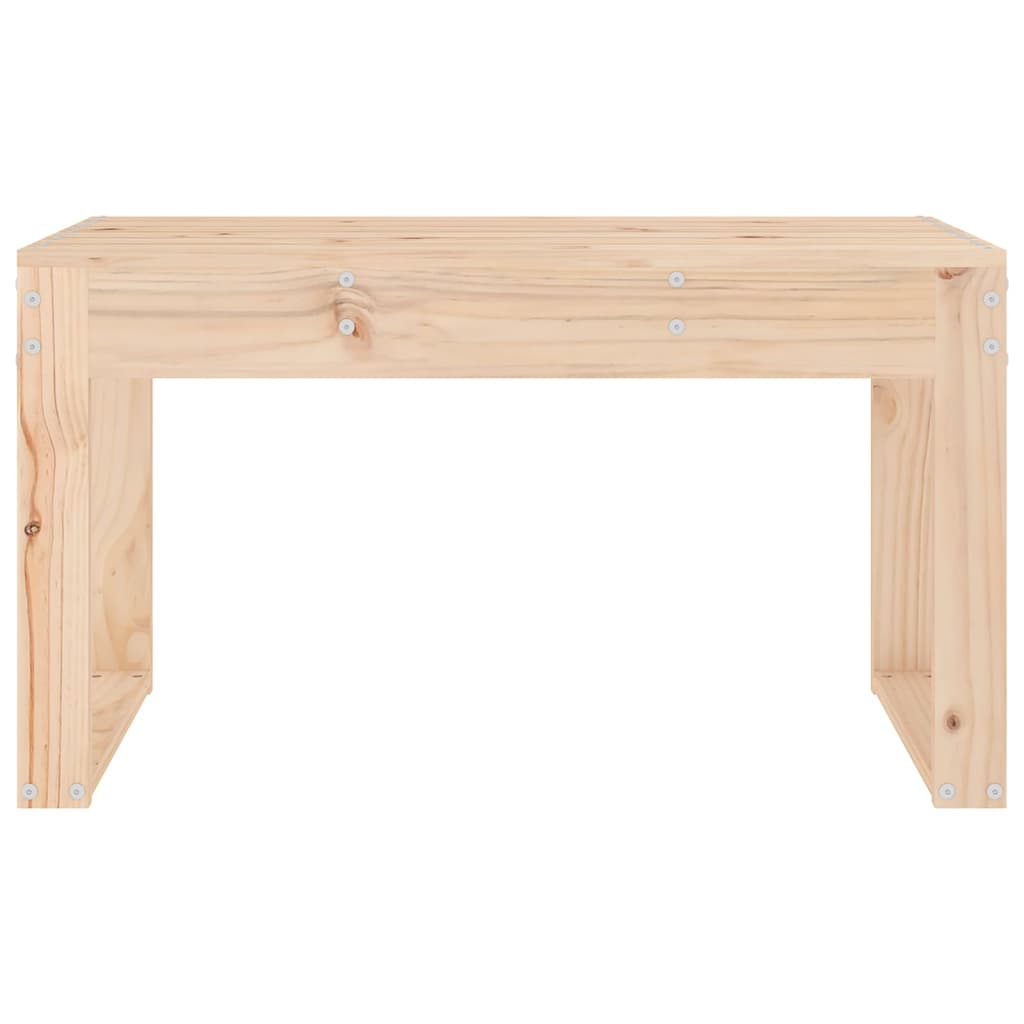 Garden Bench 80x38x45 cm Solid Wood Pine