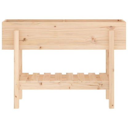 Garden Raised Bed 101x30x69 cm Solid Wood Pine