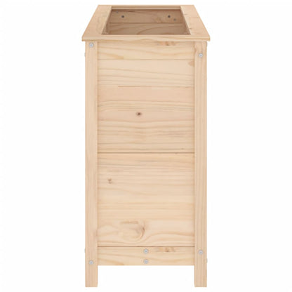 Garden Raised Bed 119.5x40x78 cm Solid Wood Pine