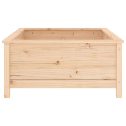 Garden Planter 82.5x82.5x39 cm Solid Wood Pine