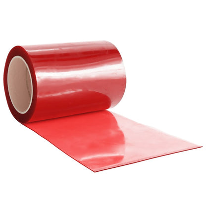 Door Curtain Red 300 mmx2.6 mm 10 m PVC