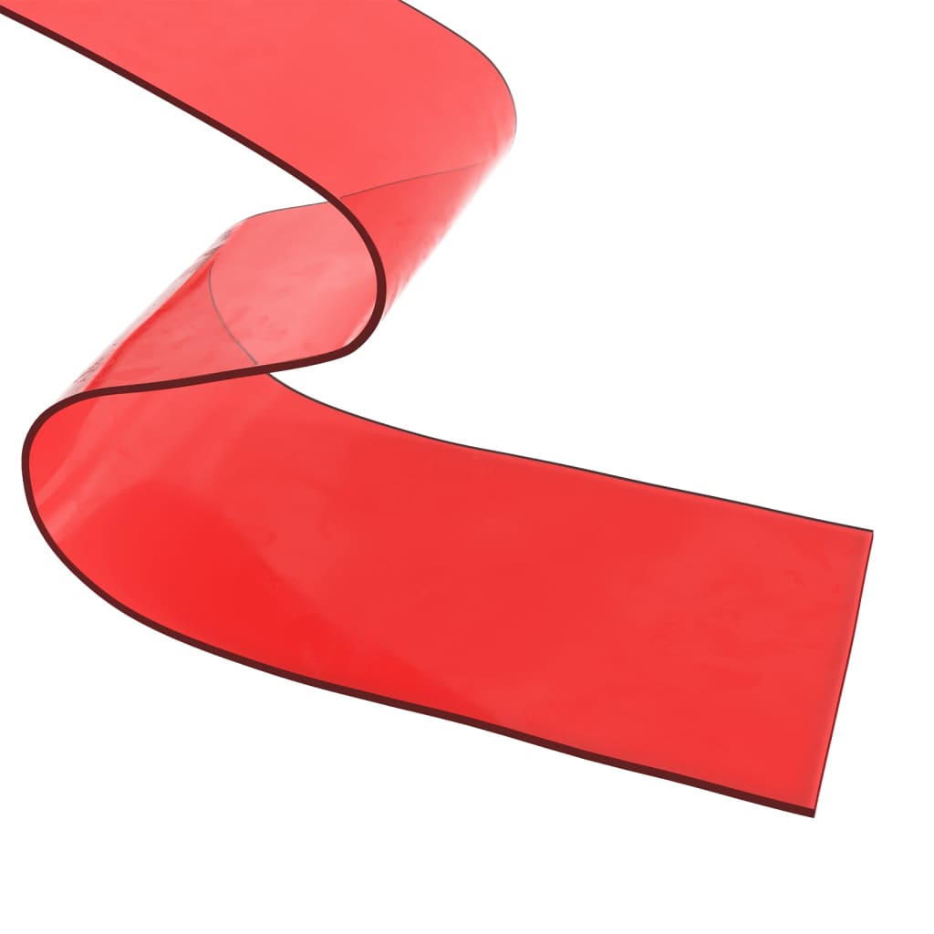 Door Curtain Red 300 mmx2.6 mm 10 m PVC