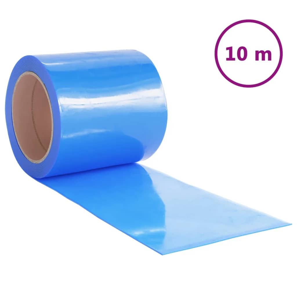 Door Curtain Blue 200 mmx1.6 mm 10 m PVC