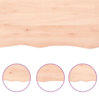 Bathroom Countertop 40x30x2 cm Untreated Solid Wood