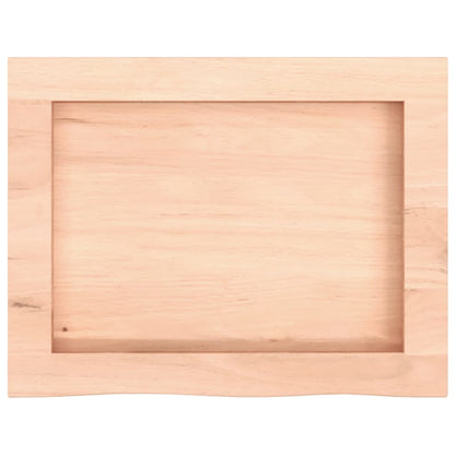 Bathroom Countertop 40x30x(2-6) cm Untreated Solid Wood