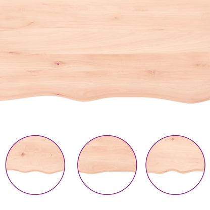 Bathroom Countertop 40x40x2 cm Untreated Solid Wood