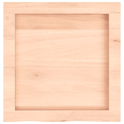 Bathroom Countertop 40x40x(2-6) cm Untreated Solid Wood