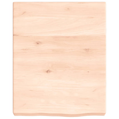 Bathroom Countertop 40x50x(2-6) cm Untreated Solid Wood