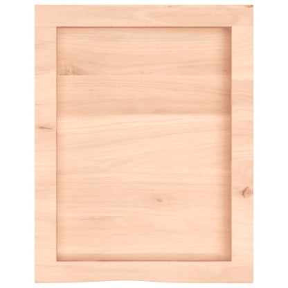Bathroom Countertop 40x50x(2-6) cm Untreated Solid Wood
