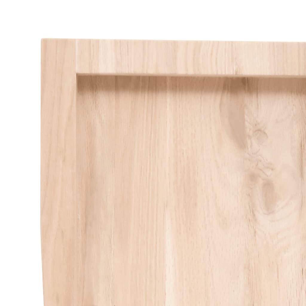 Bathroom Countertop 40x50x(2-6) cm Untreated Solid Wood
