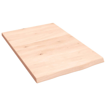 Bathroom Countertop 40x60x2 cm Untreated Solid Wood