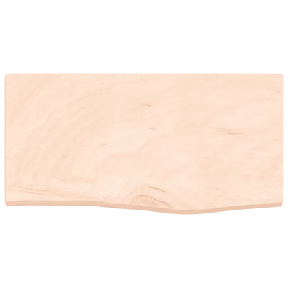 Bathroom Countertop 60x30x(2-4) cm Untreated Solid Wood