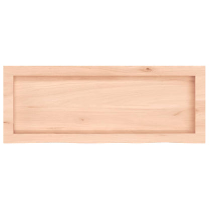 Bathroom Countertop 80x30x(2-4) cm Untreated Solid Wood