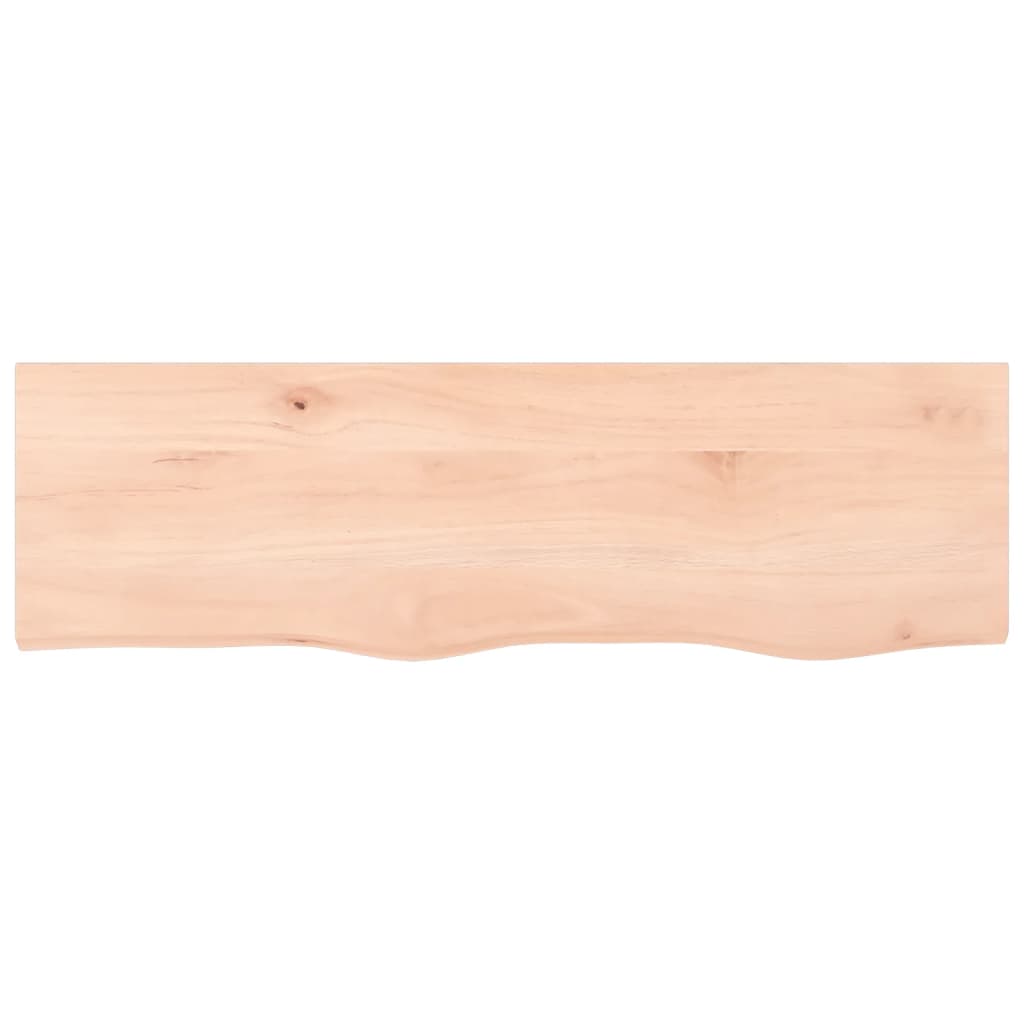 Bathroom Countertop 100x30x(2-6) cm Untreated Solid Wood