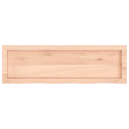 Bathroom Countertop 100x30x(2-6) cm Untreated Solid Wood